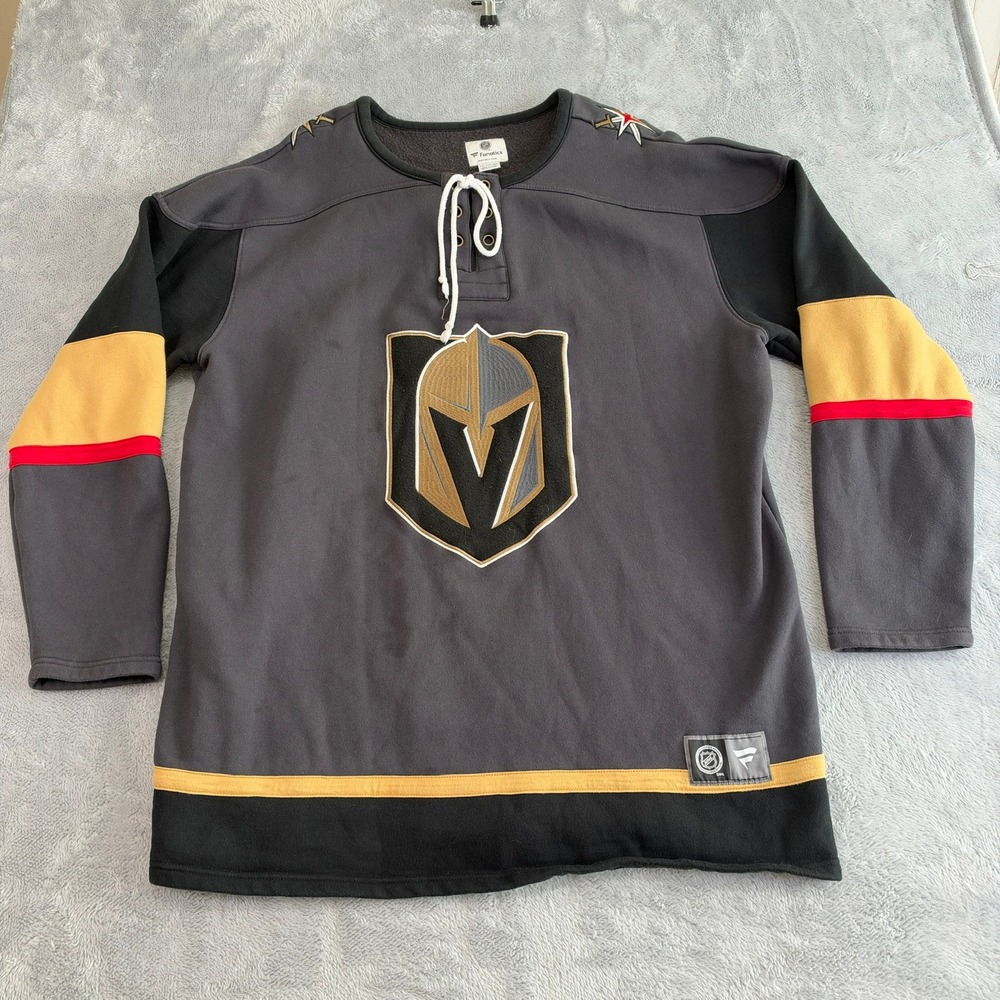Vegas Golden Knights Jersey Fanatics Breakaway Alternate Gray 2XL NHL Hockey